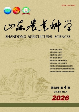 山东农业科学封面